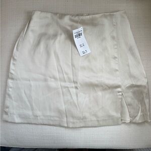 Abercrombie & Fitch Beige Mini Skirt